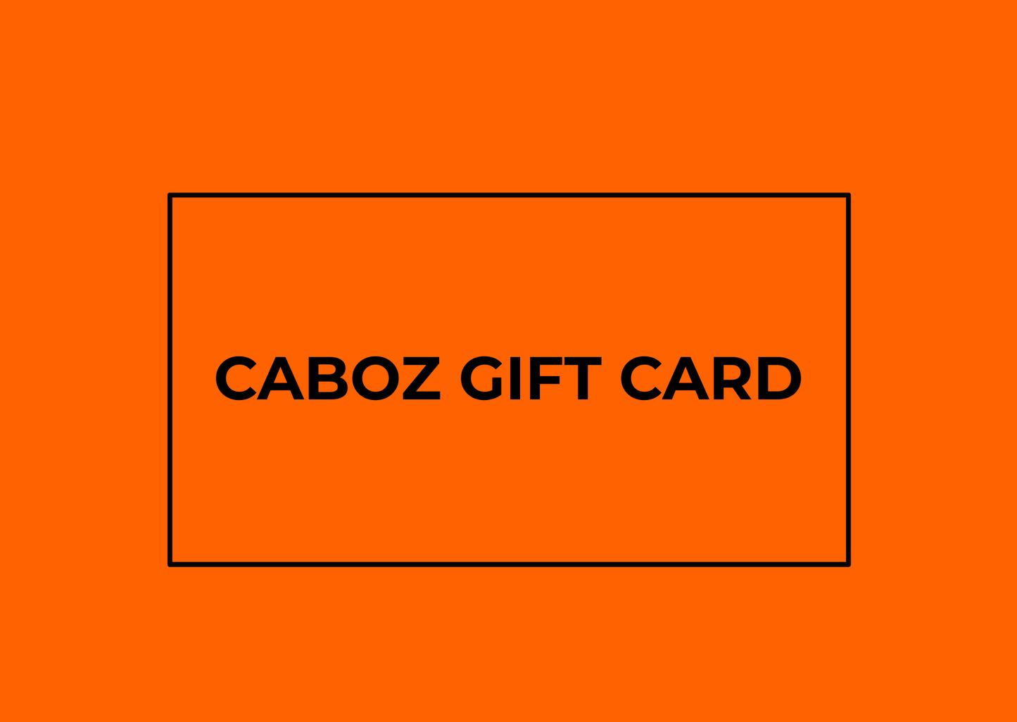 CARTÃO OFERTA CABOZ